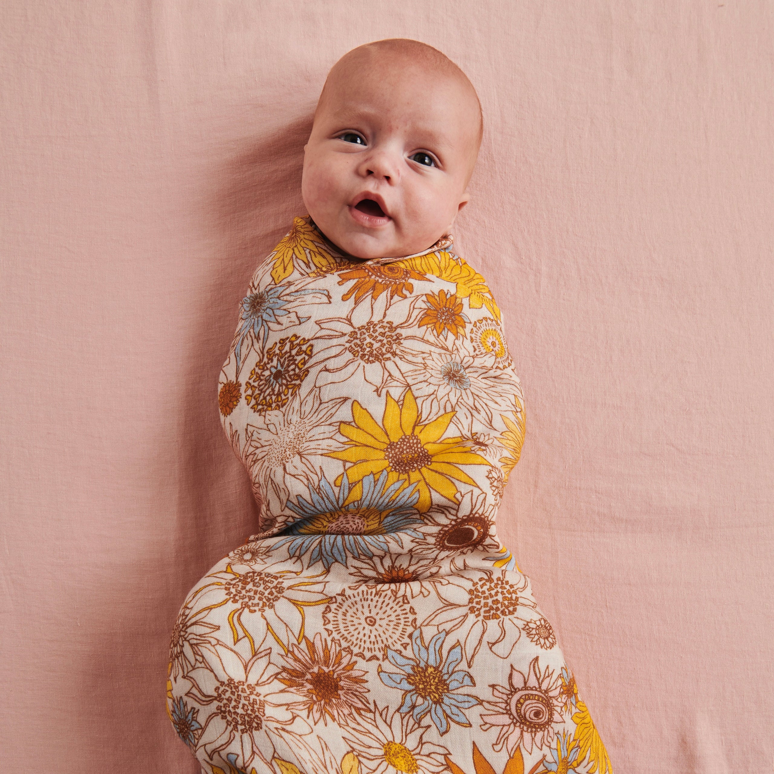 Kip & Co Swaddle Sunflower Floral Love, a beautiful little store
