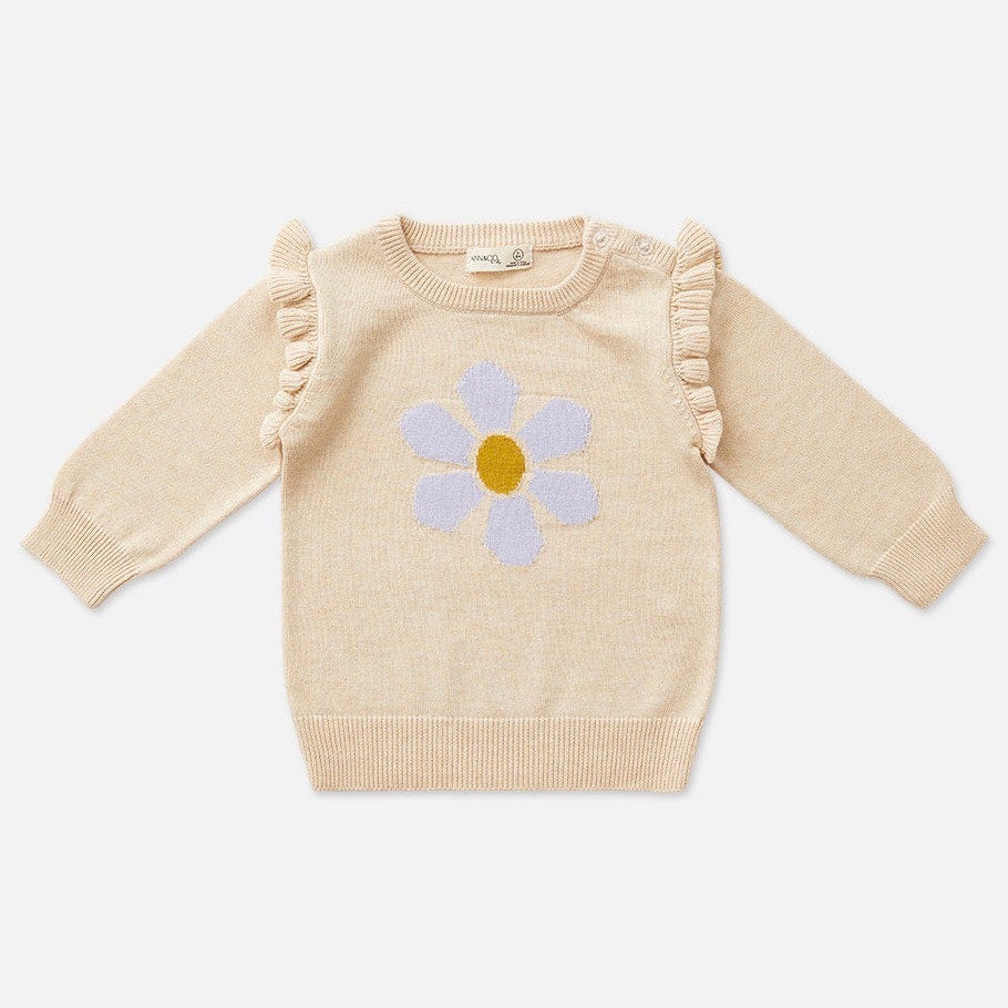 Baby girl cream on sale sweater